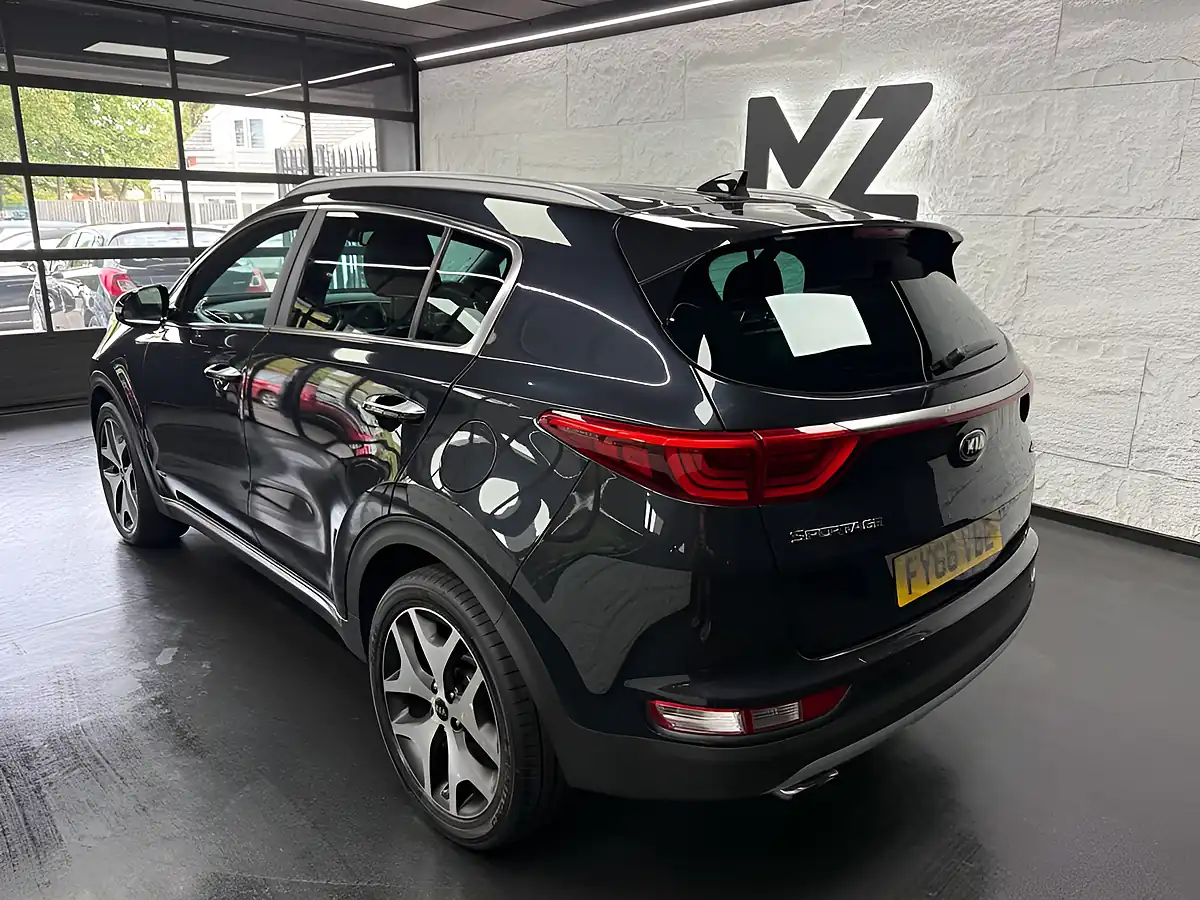 Used 2016 Kia Sportage GT-Line Dark Gun Metal - Interior and Exterior details 8