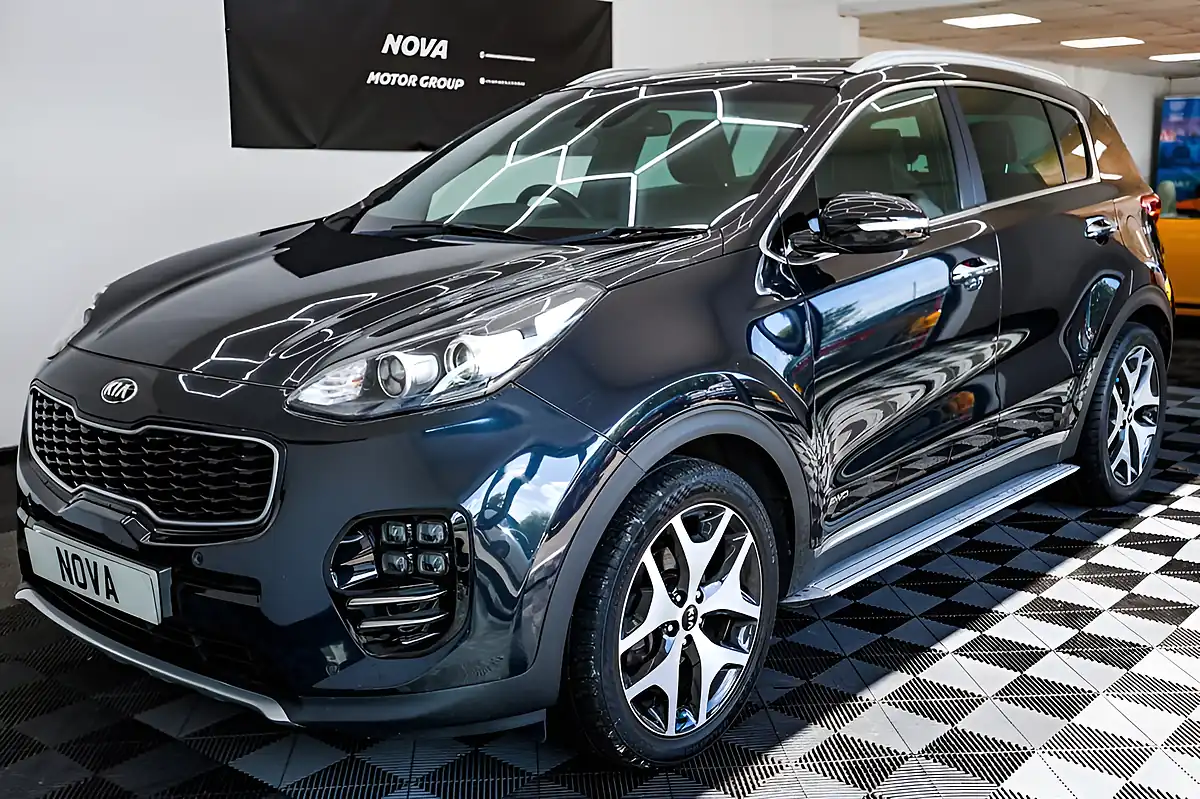 Used 2016 Kia Sportage GT-Line Phantom Black - Interior and Exterior details 7