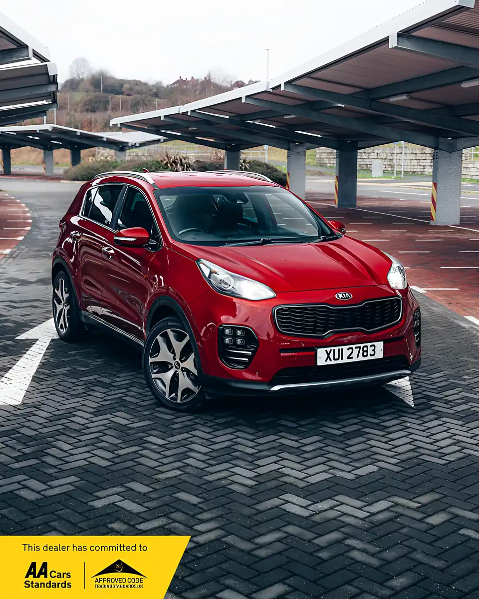 Used 2016 Kia Sportage GT-Line Red - Front View