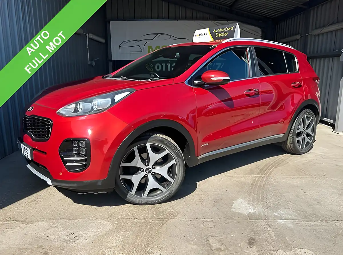 Used 2016 Kia Sportage GT-Line Red - Front View