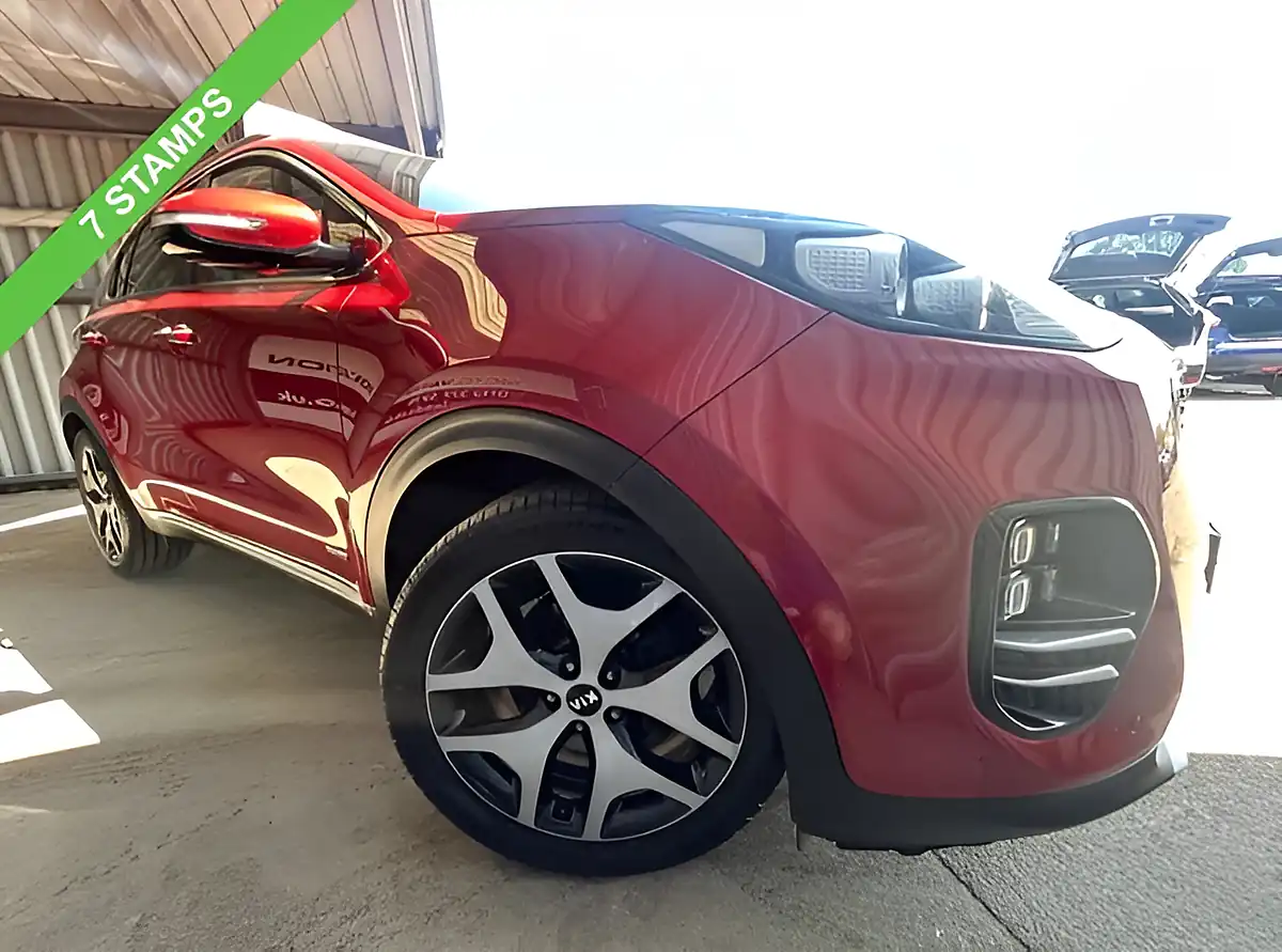 Used 2016 Kia Sportage GT-Line Red - Interior and Exterior details 2