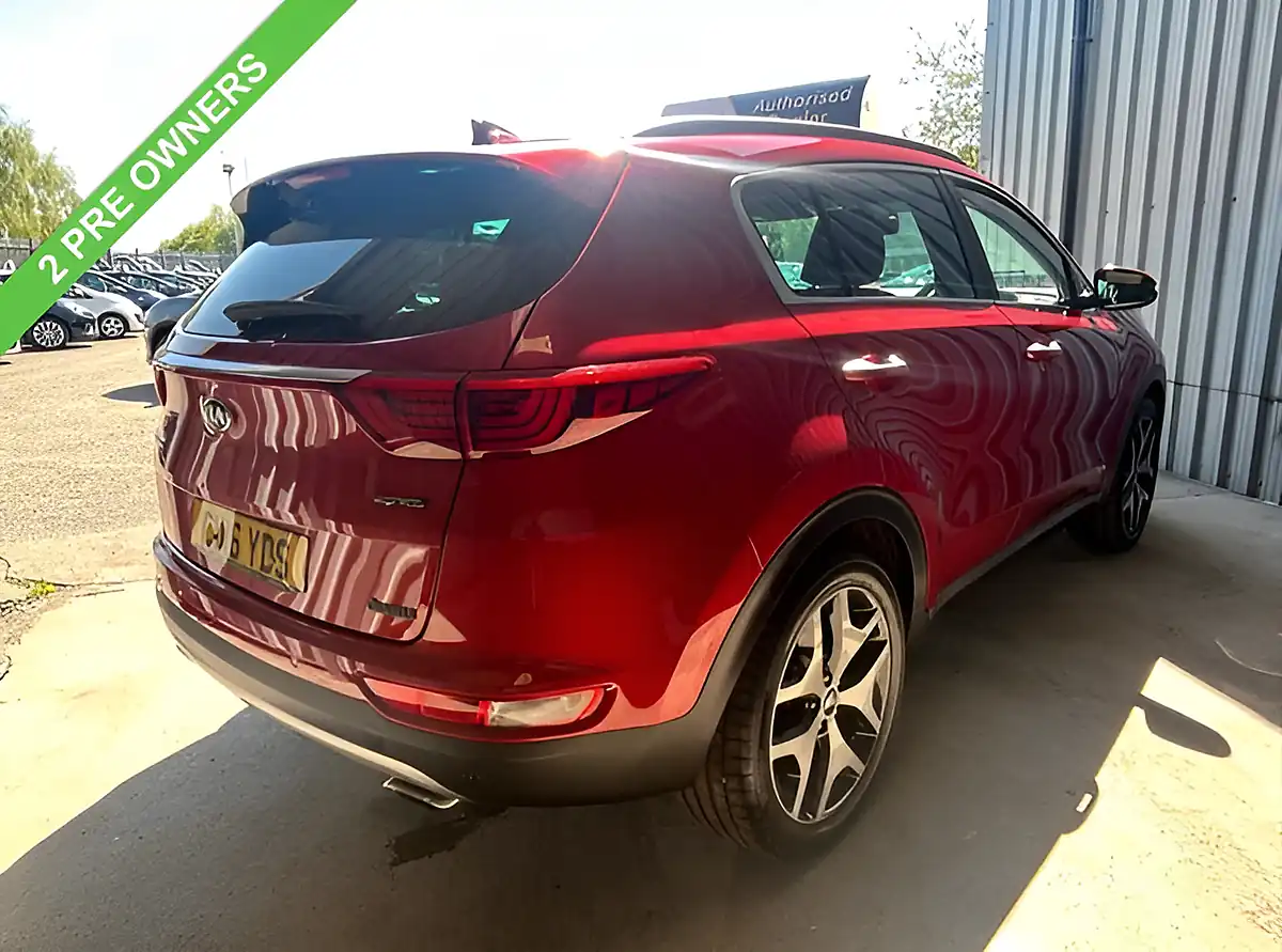 Used 2016 Kia Sportage GT-Line Red - Interior and Exterior details 3