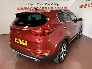 Used 2016 Kia Sportage GT-Line Red - Interior and Exterior details 2