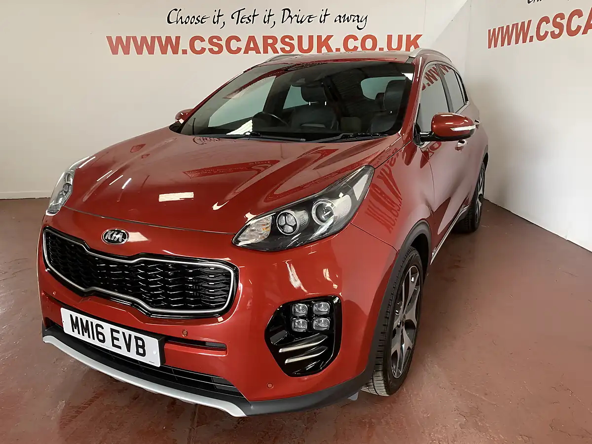 Used 2016 Kia Sportage GT-Line Red - Interior and Exterior details 4