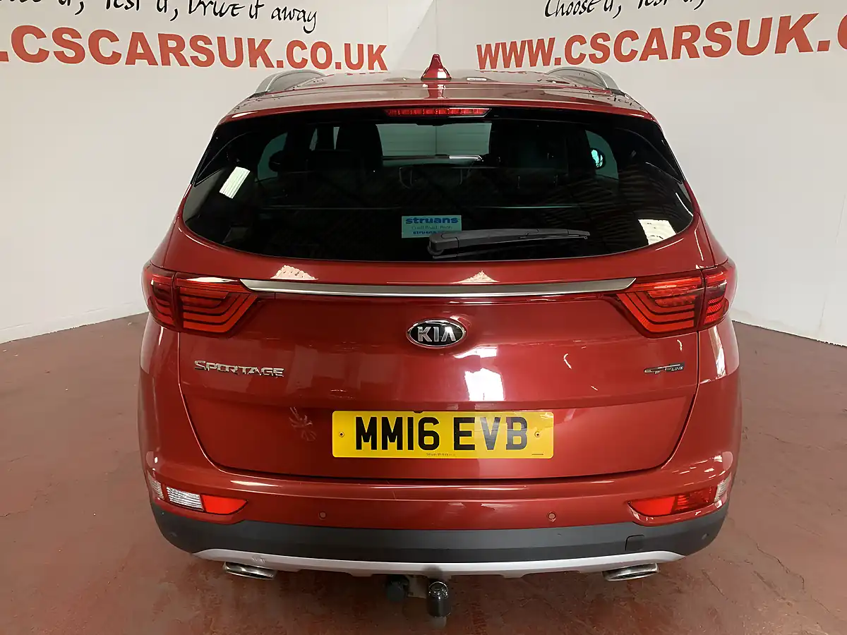 Used 2016 Kia Sportage GT-Line Red - Interior and Exterior details 9