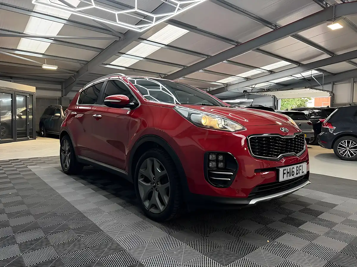 Used 2016 Kia Sportage GT-Line Red - Interior and Exterior details 2