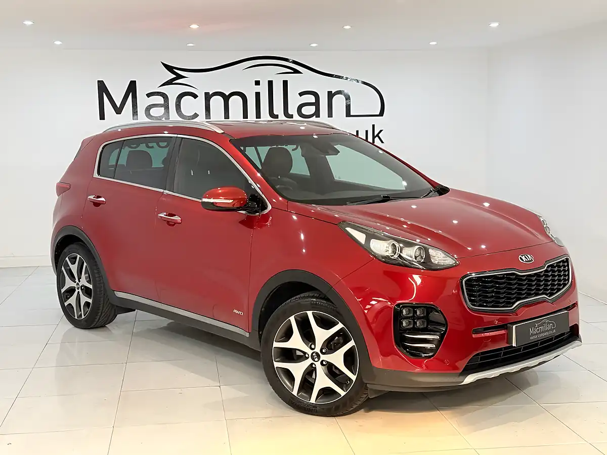 Used 2016 Kia Sportage GT-Line Red - Interior and Exterior details 2