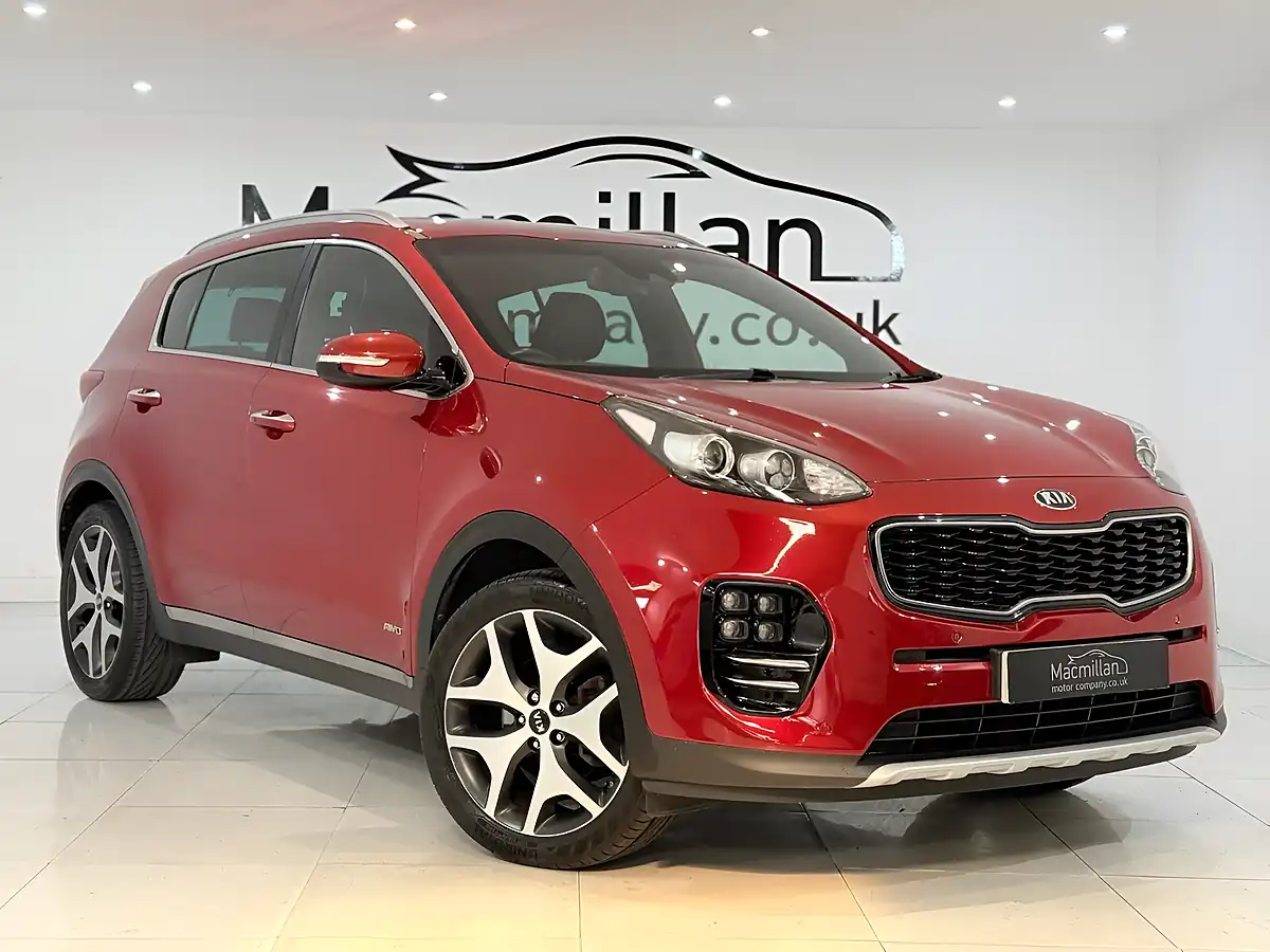 Used 2016 Kia Sportage GT-Line Red - Interior and Exterior details 4