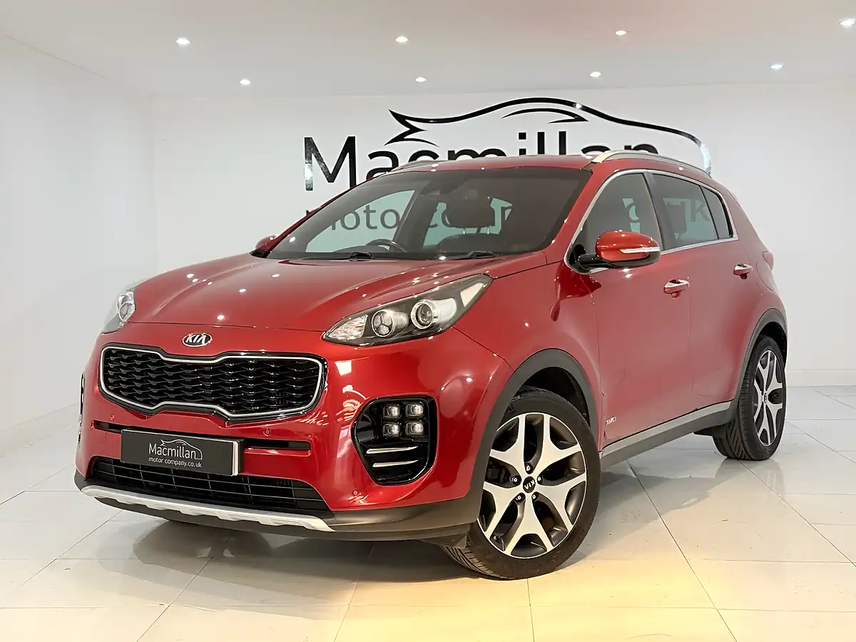Used 2016 Kia Sportage GT-Line Red - Interior and Exterior details 8