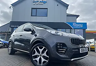 Used 2016 Kia Sportage GT-Line Silver - Interior and Exterior details 2