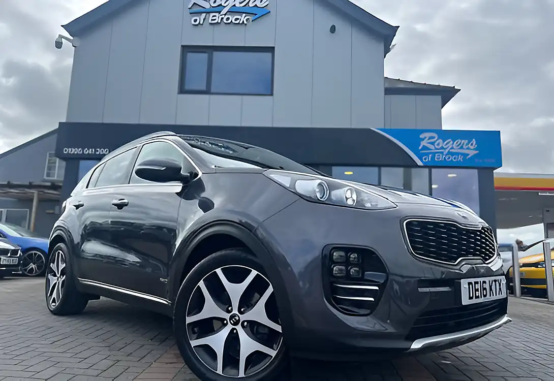 Used 2016 Kia Sportage GT-Line Silver - Interior and Exterior details 2