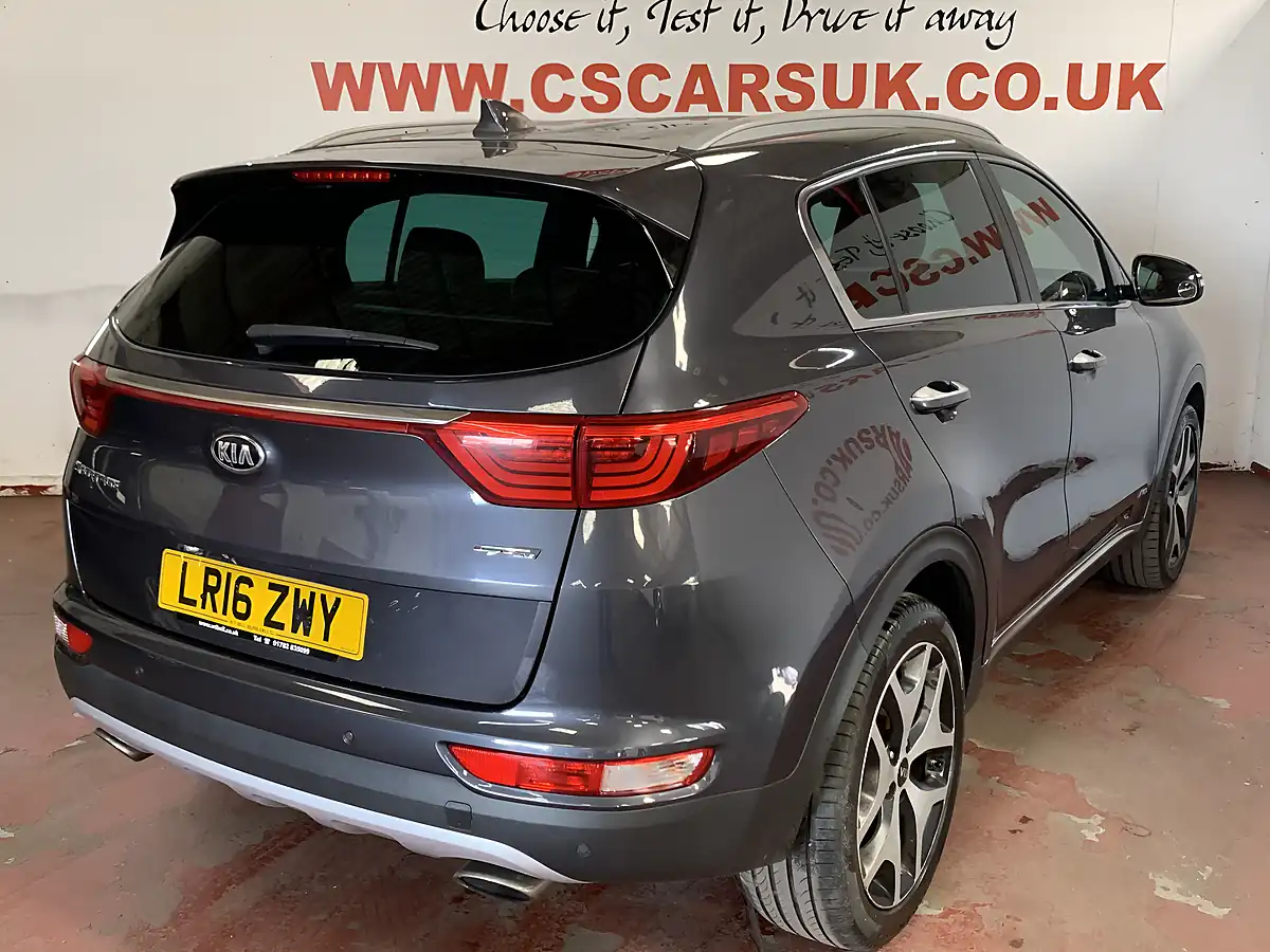 Used 2016 Kia Sportage GT-Line Silver - Interior and Exterior details 2