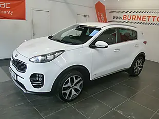 Used 2016 Kia Sportage GT-Line White - Interior and Exterior details 11