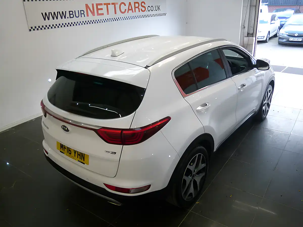 Used 2016 Kia Sportage GT-Line White - Interior and Exterior details 20