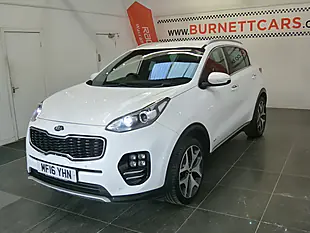 Used 2016 Kia Sportage GT-Line White - Interior and Exterior details 6