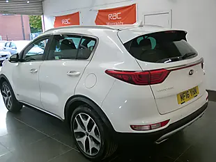Used 2016 Kia Sportage GT-Line White - Interior and Exterior details 7