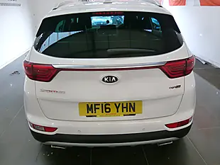 Used 2016 Kia Sportage GT-Line White - Interior and Exterior details 8