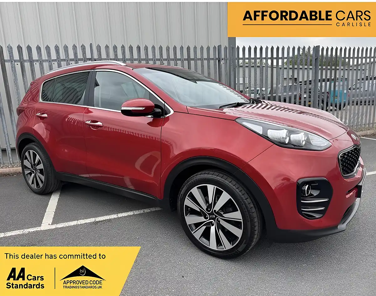 Used 2016 Kia Sportage Isg 3 Metallic Burgundy - Front View