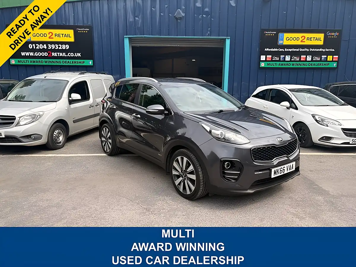 Used 2016 Kia Sportage KX-3 Silver - Front View