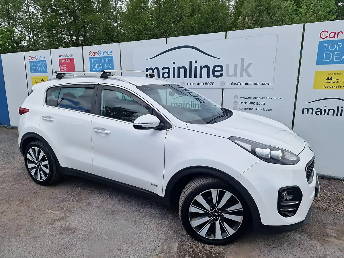 Used 2016 Kia Sportage KX-3 White - Interior and Exterior details 6