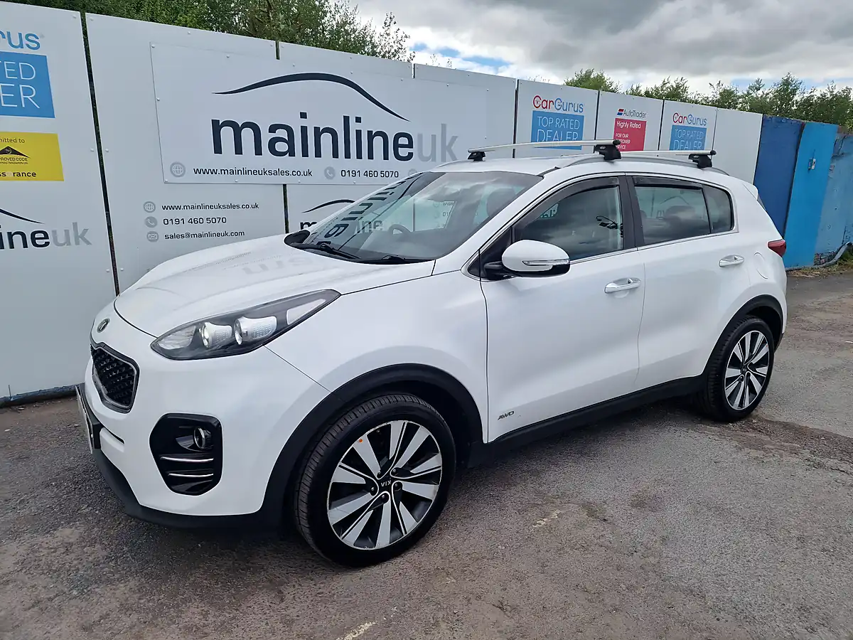 Used 2016 Kia Sportage KX-3 White - Interior and Exterior details 9
