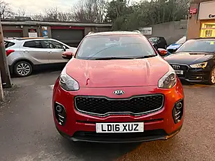 Used 2016 Kia Sportage KX-4 Red - Interior and Exterior details 3