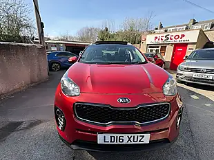 Used 2016 Kia Sportage KX-4 Red - Interior and Exterior details 7