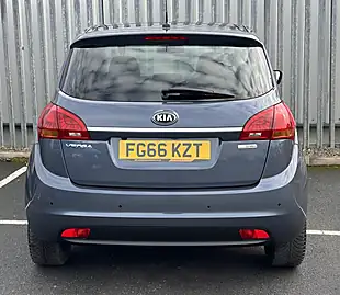 Used 2016 Kia Venga Isg 4 Blue - Interior and Exterior details 6