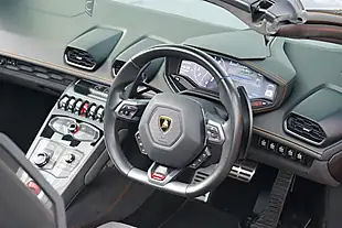 Used 2016 Lamborghini Huracan Spyder Ldf Arancio Borealis - Interior and Exterior details 13
