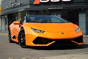 Used 2016 Lamborghini Huracan Spyder Ldf Arancio Borealis - Interior and Exterior details 20