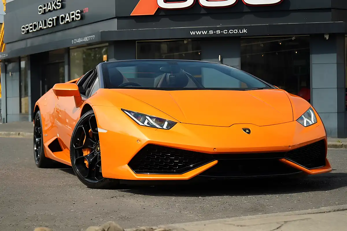 Used 2016 Lamborghini Huracan Spyder Ldf Arancio Borealis - Interior and Exterior details 20