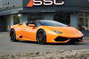 Used 2016 Lamborghini Huracan Spyder Ldf Arancio Borealis - Interior and Exterior details 4