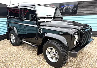 Used 2016 Land Rover 90 Defender Landmark Station Wagon Santorini Black - Interior and Exterior details 2