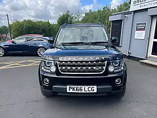 Used 2016 Land Rover Discovery 4 Graphite Santorini Black - Interior and Exterior details 2