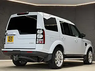 Used 2016 Land Rover Discovery 4 Landmark White - Interior and Exterior details 16