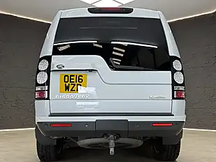 Used 2016 Land Rover Discovery 4 Landmark White - Interior and Exterior details 9