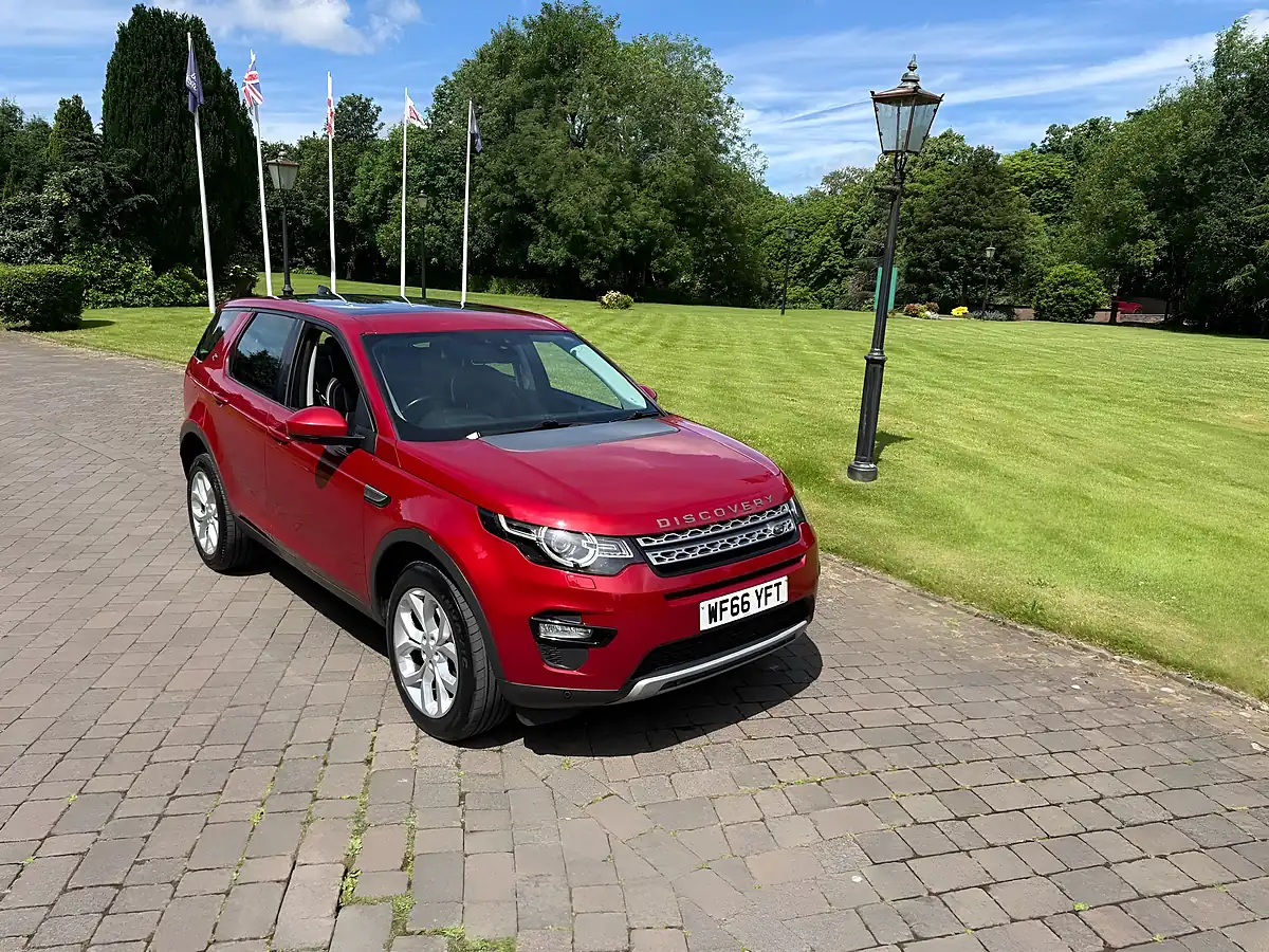 Used 2016 Land Rover Discovery Sport Hse 4WD Red - Interior and Exterior details 2