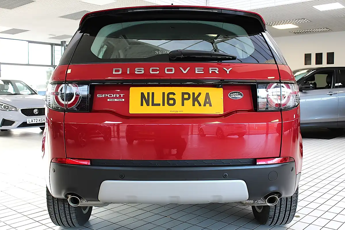 Used 2016 Land Rover Discovery Sport Hse Firenze Red - Interior and Exterior details 16