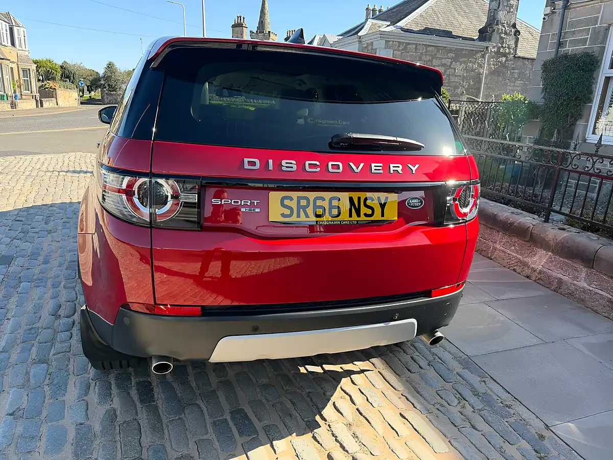 Used 2016 Land Rover Discovery Sport Hse Firenze Red - Interior and Exterior details 13