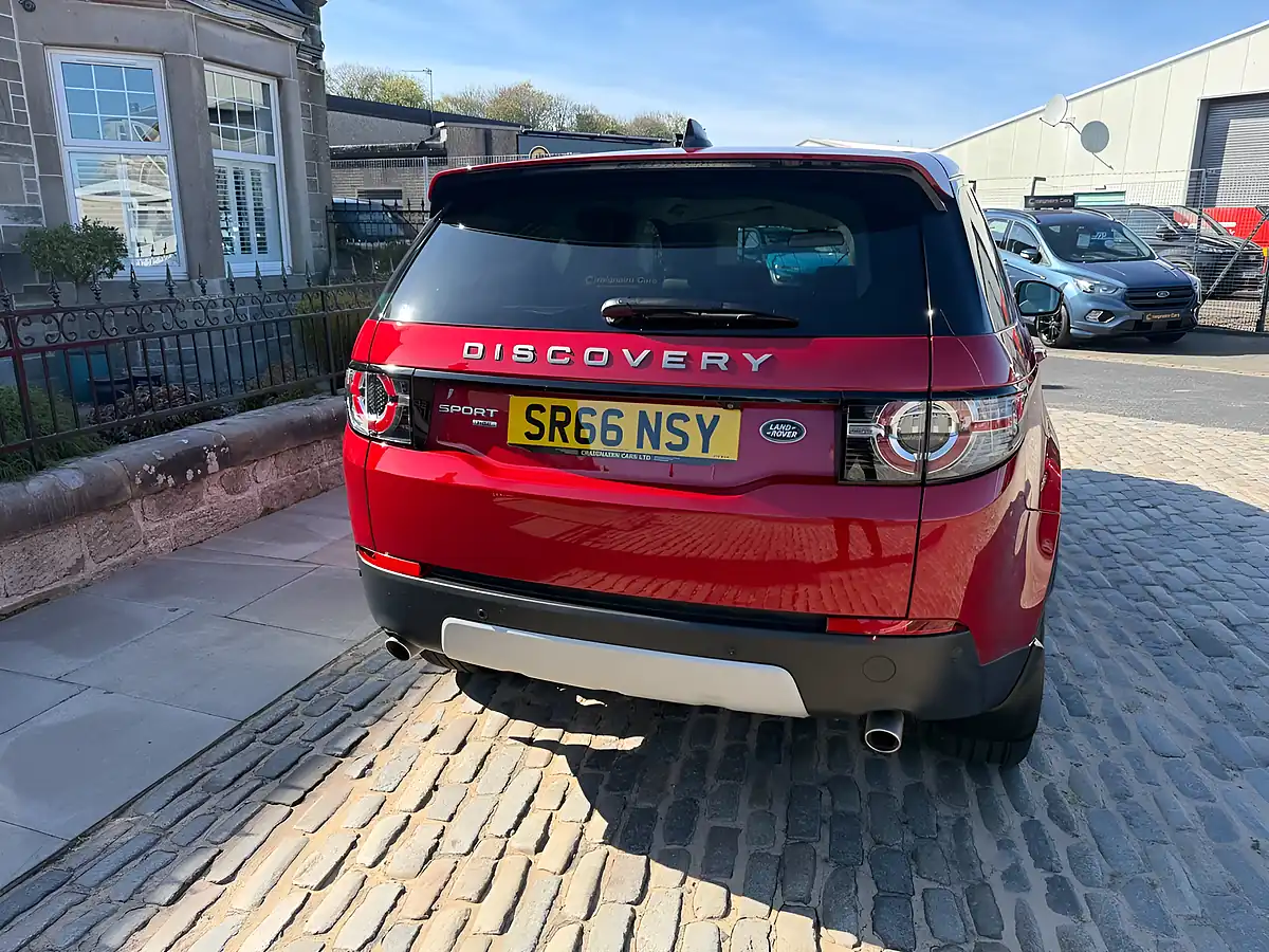Used 2016 Land Rover Discovery Sport Hse Firenze Red - Interior and Exterior details 9