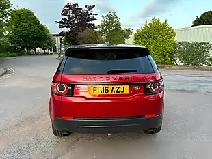 Used 2016 Land Rover Discovery Sport Hse Luxury Red - Interior and Exterior details 4
