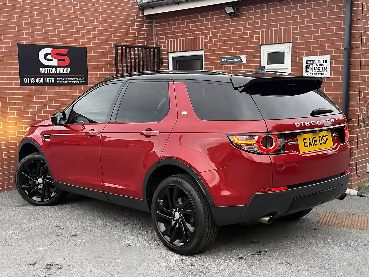 Used 2016 Land Rover Discovery Sport Hse Luxury Red - Interior and Exterior details 7