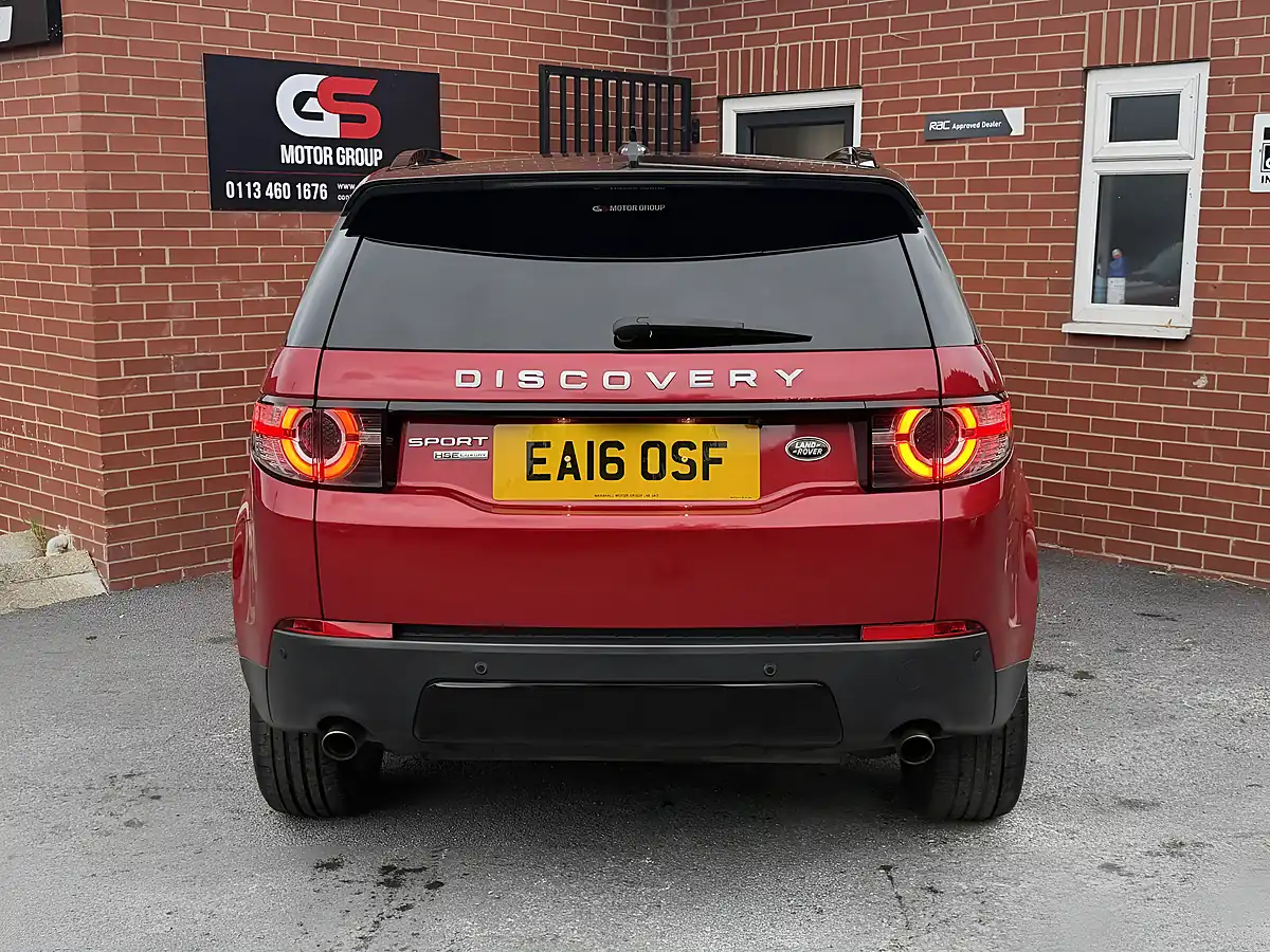 Used 2016 Land Rover Discovery Sport Hse Luxury Red - Interior and Exterior details 9