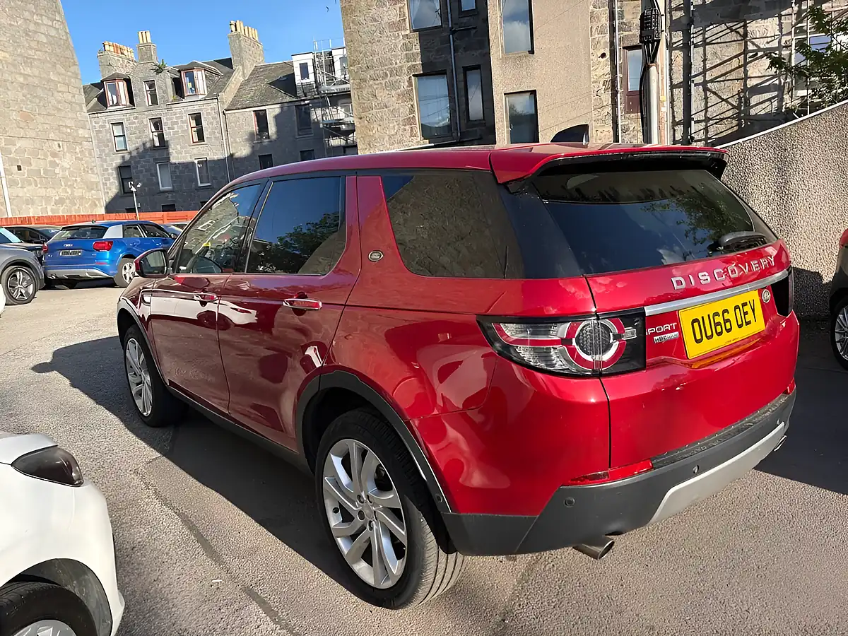 Used 2016 Land Rover Discovery Sport Hse Luxury Red - Interior and Exterior details 13