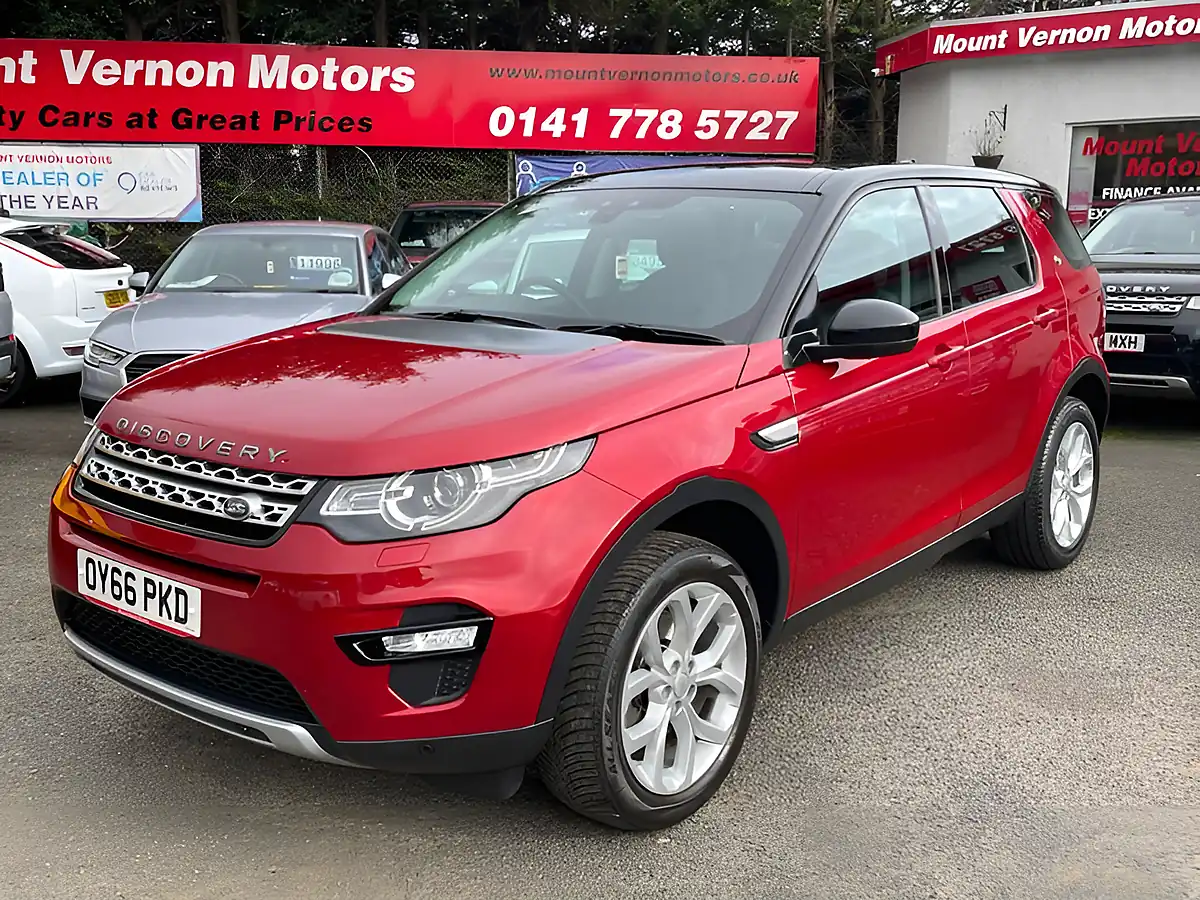 Used 2016 Land Rover Discovery Sport Hse Red - Interior and Exterior details 2