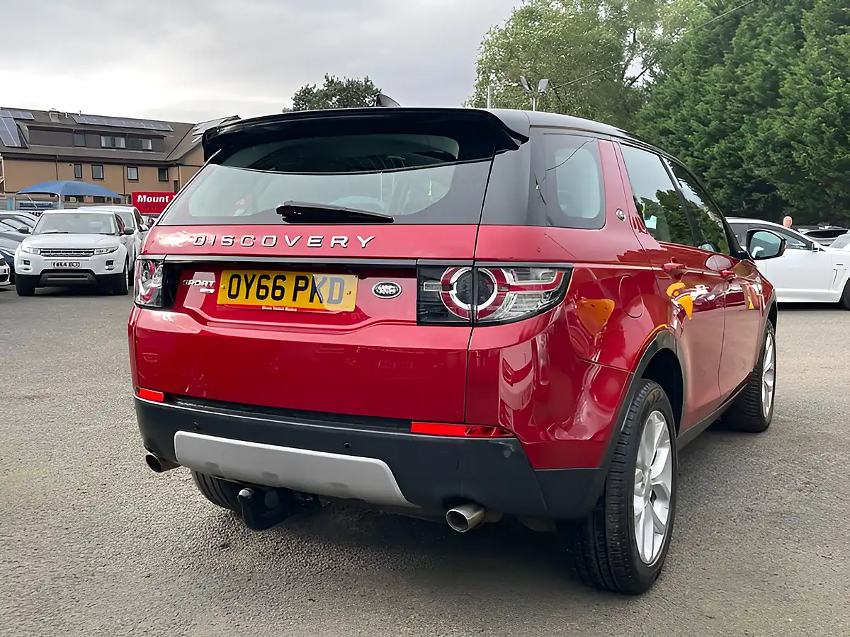 Used 2016 Land Rover Discovery Sport Hse Red - Interior and Exterior details 6