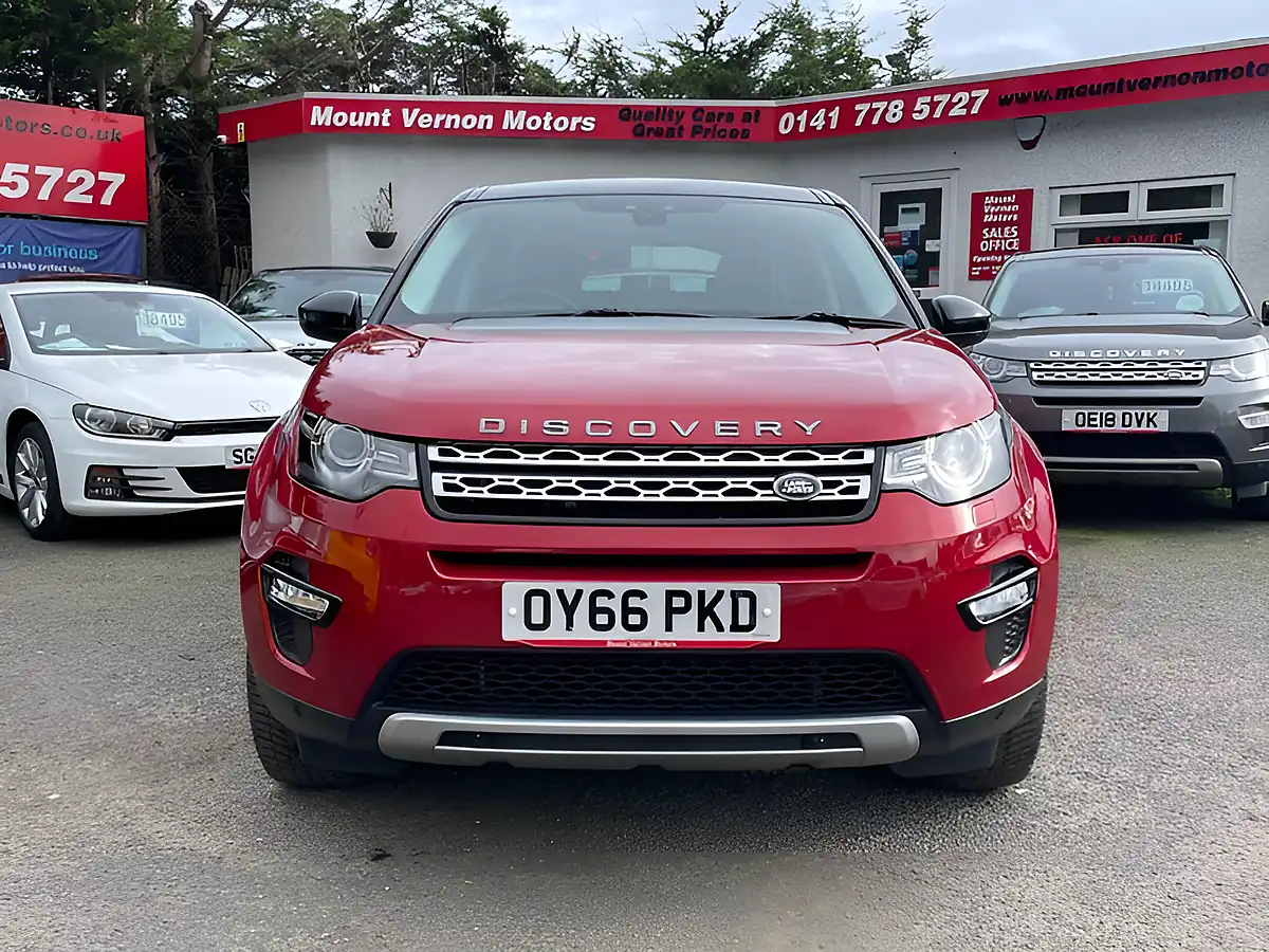 Used 2016 Land Rover Discovery Sport Hse Red - Interior and Exterior details 9