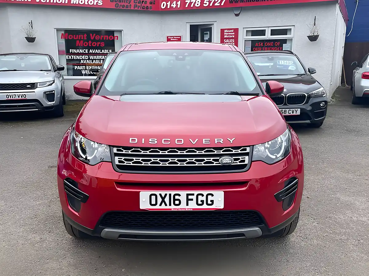 Used 2016 Land Rover Discovery Sport Se Red - Interior and Exterior details 10
