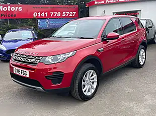 Used 2016 Land Rover Discovery Sport Se Red - Interior and Exterior details 4