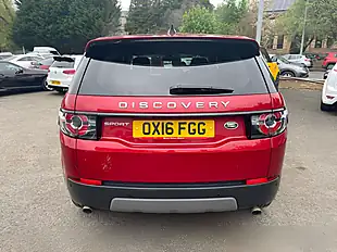 Used 2016 Land Rover Discovery Sport Se Red - Interior and Exterior details 7
